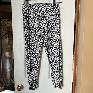 Stylish Black and White Leggings